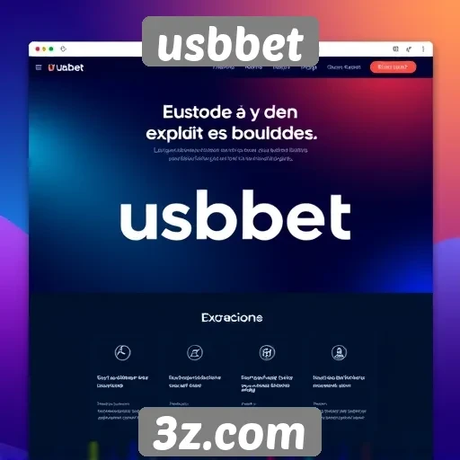Usabilidade e interface do usuário no site usbbet